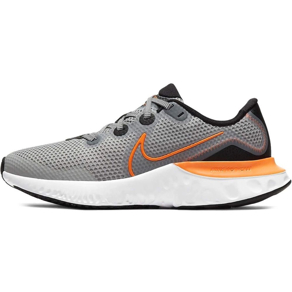 Nike Renew Run Boys Sneaker grey and orange